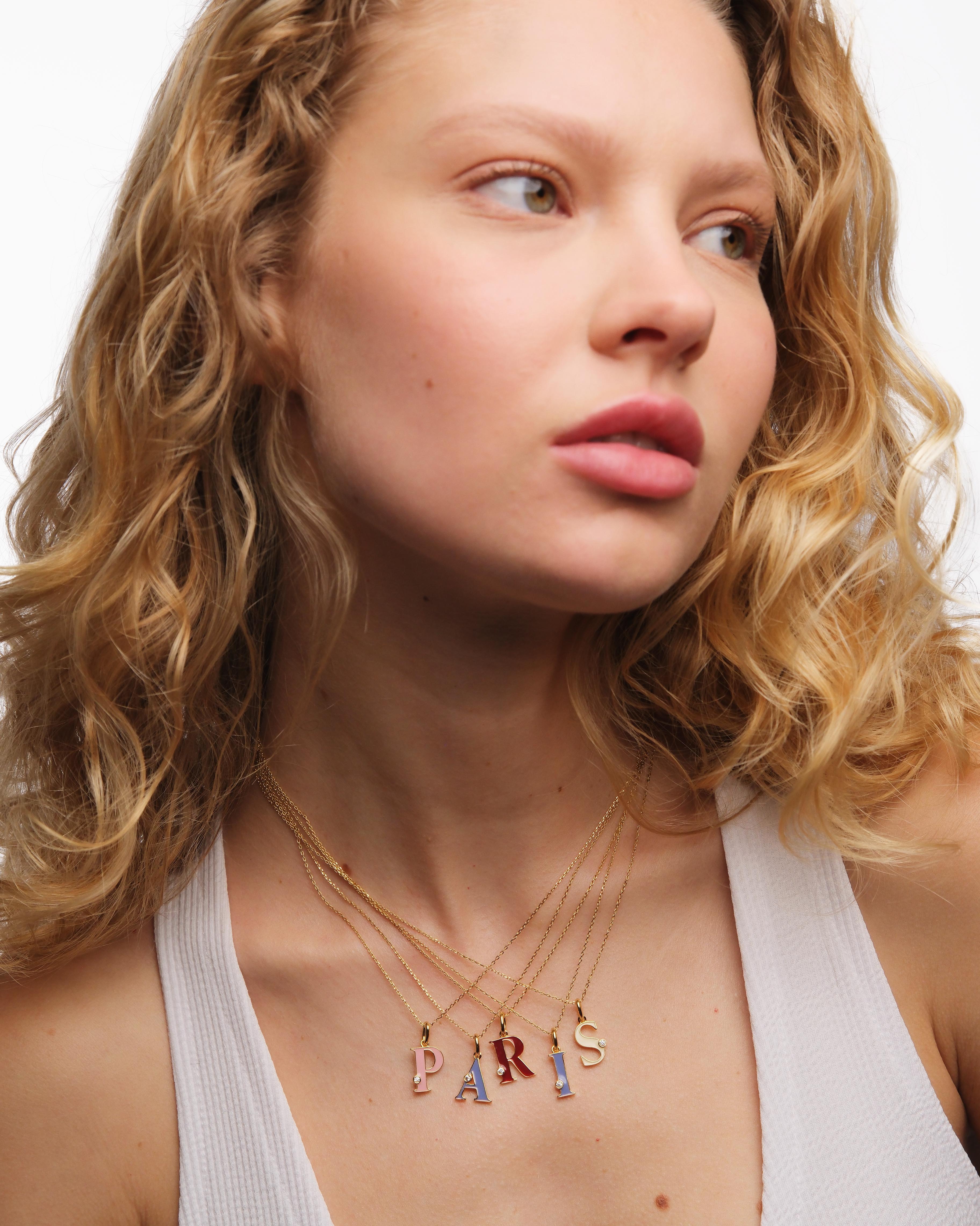 Collier pendentif lettre S - Image 5